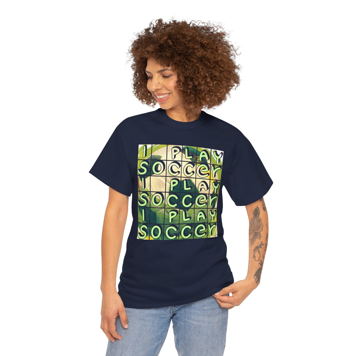 I Play Soccer Unisex Tee Shirt