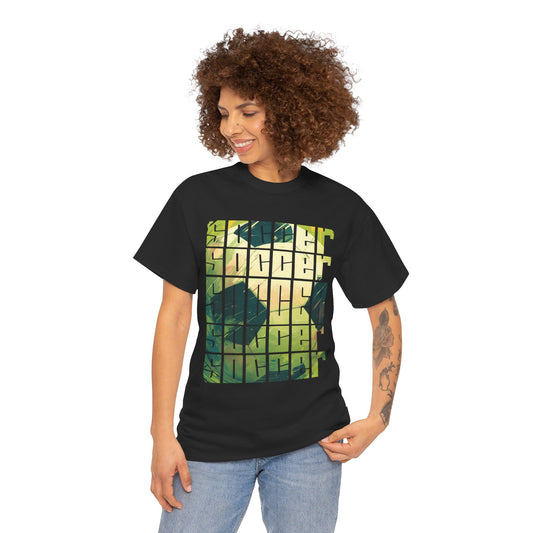 Soccer Word Art Unisex Tee Shirt