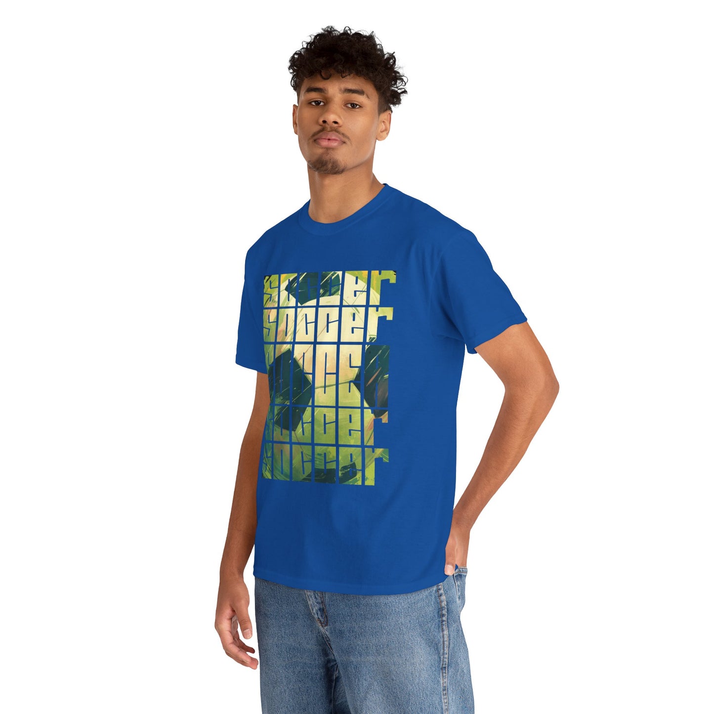 Soccer Word Art Unisex Tee Shirt