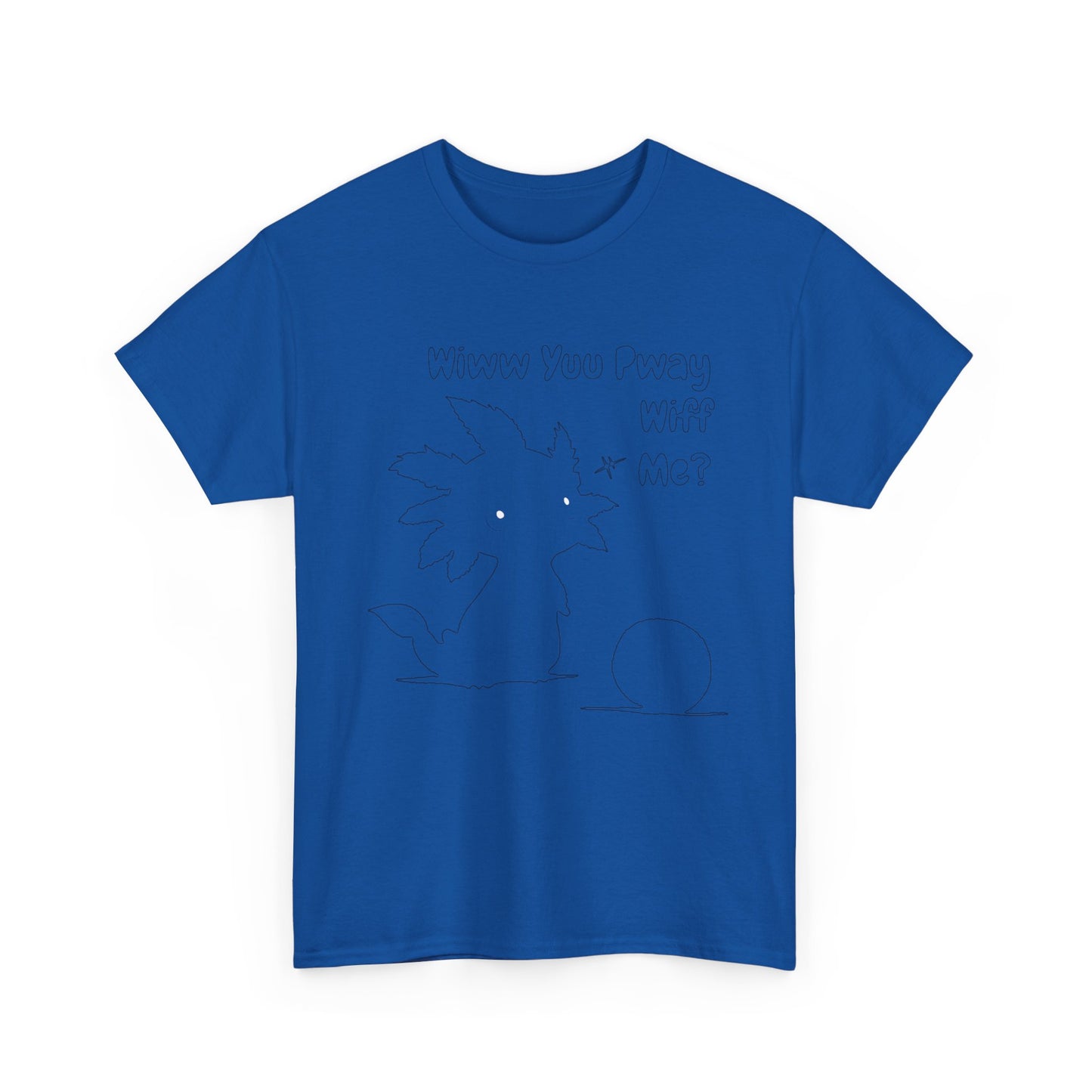 Wiww You Pway Wiff Me Soccer Axolotl Subtle Outline Unisex Tee Shirt