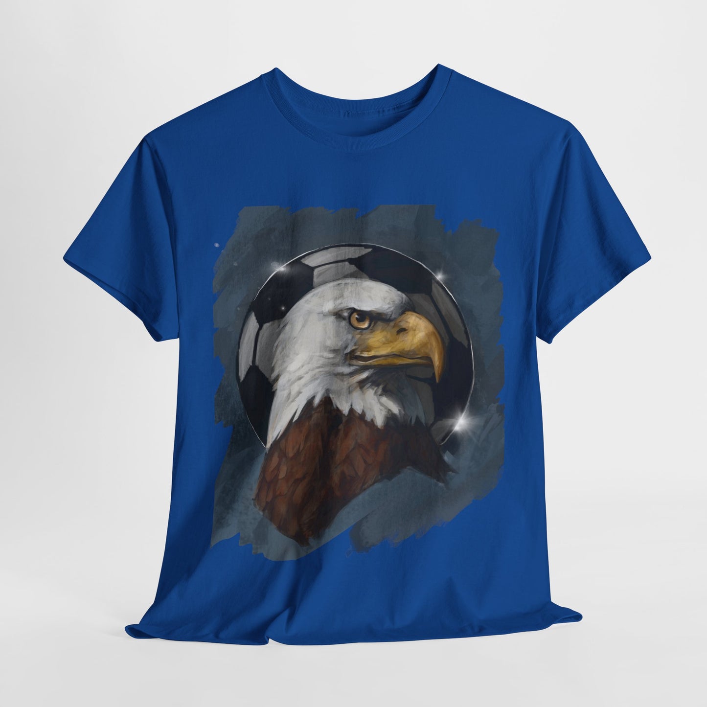 Dignified Bald Eagle Soccer Ball Unisex Tee Shirt