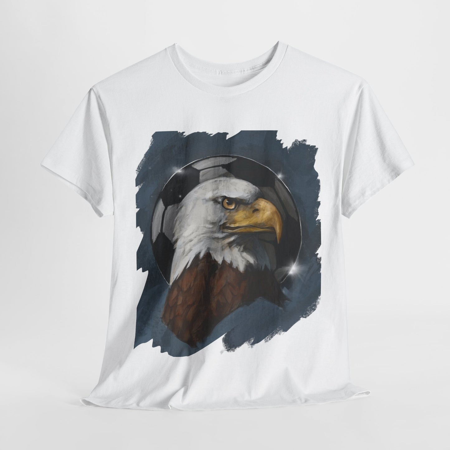 Dignified Bald Eagle Soccer Ball Unisex Tee Shirt