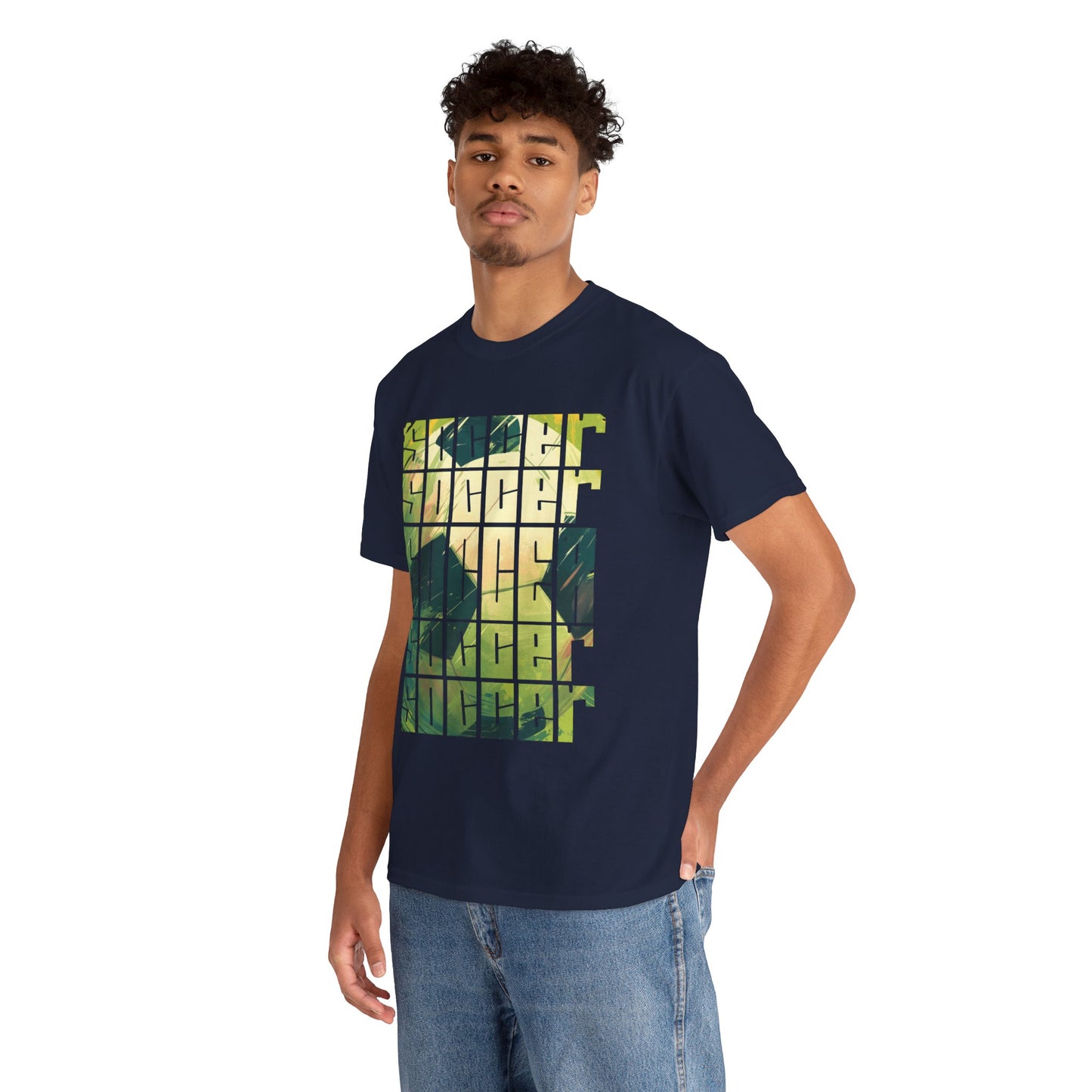 Soccer Word Art Unisex Tee Shirt