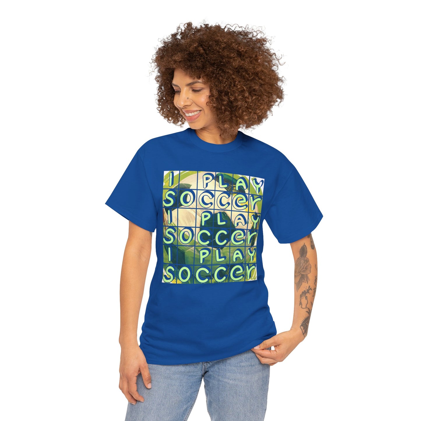 I Play Soccer Unisex Tee Shirt