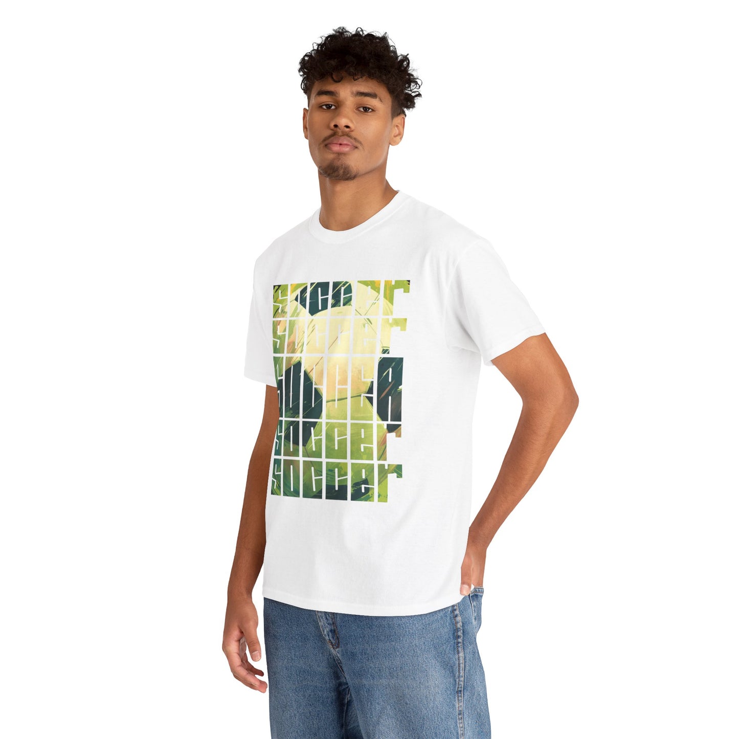 Soccer Word Art Unisex Tee Shirt