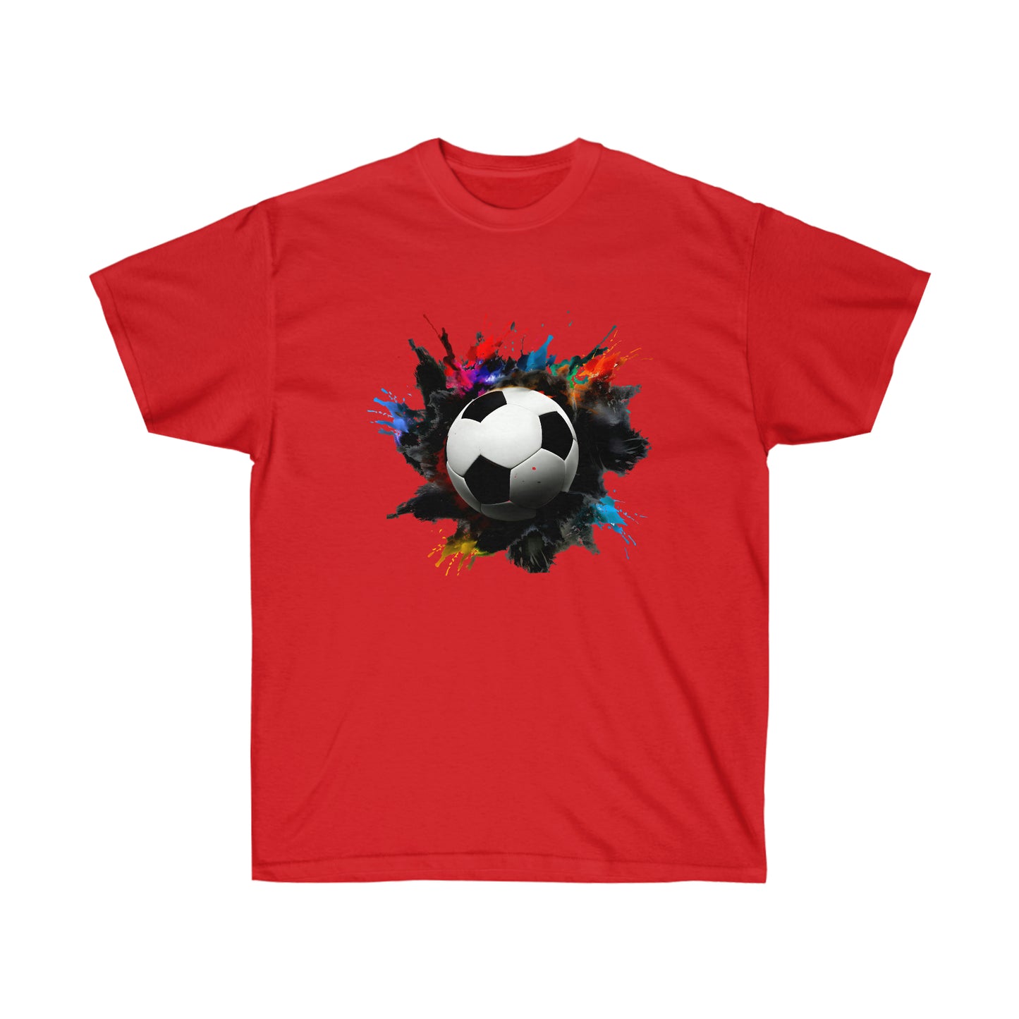 Soccer Explosion Unisex Ultra Cotton Tee Shirt