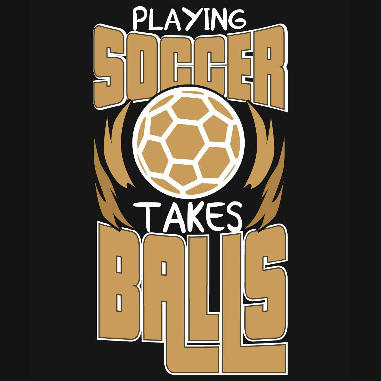 Playing Soccer Takes Unisex Ultra Cotton Soccer Tee Shirt