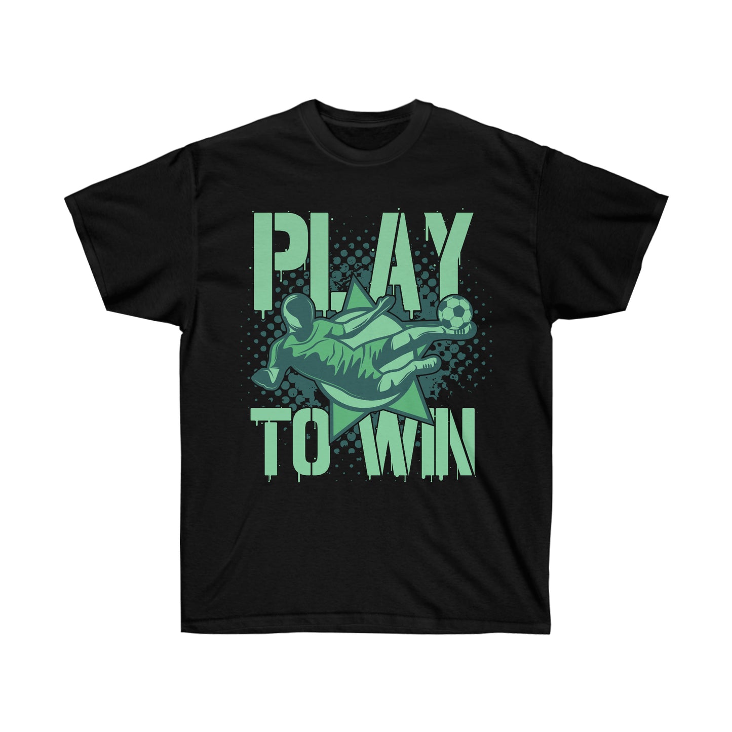 Play to Win Unisex Ultra Cotton Soccer Tee Shirt